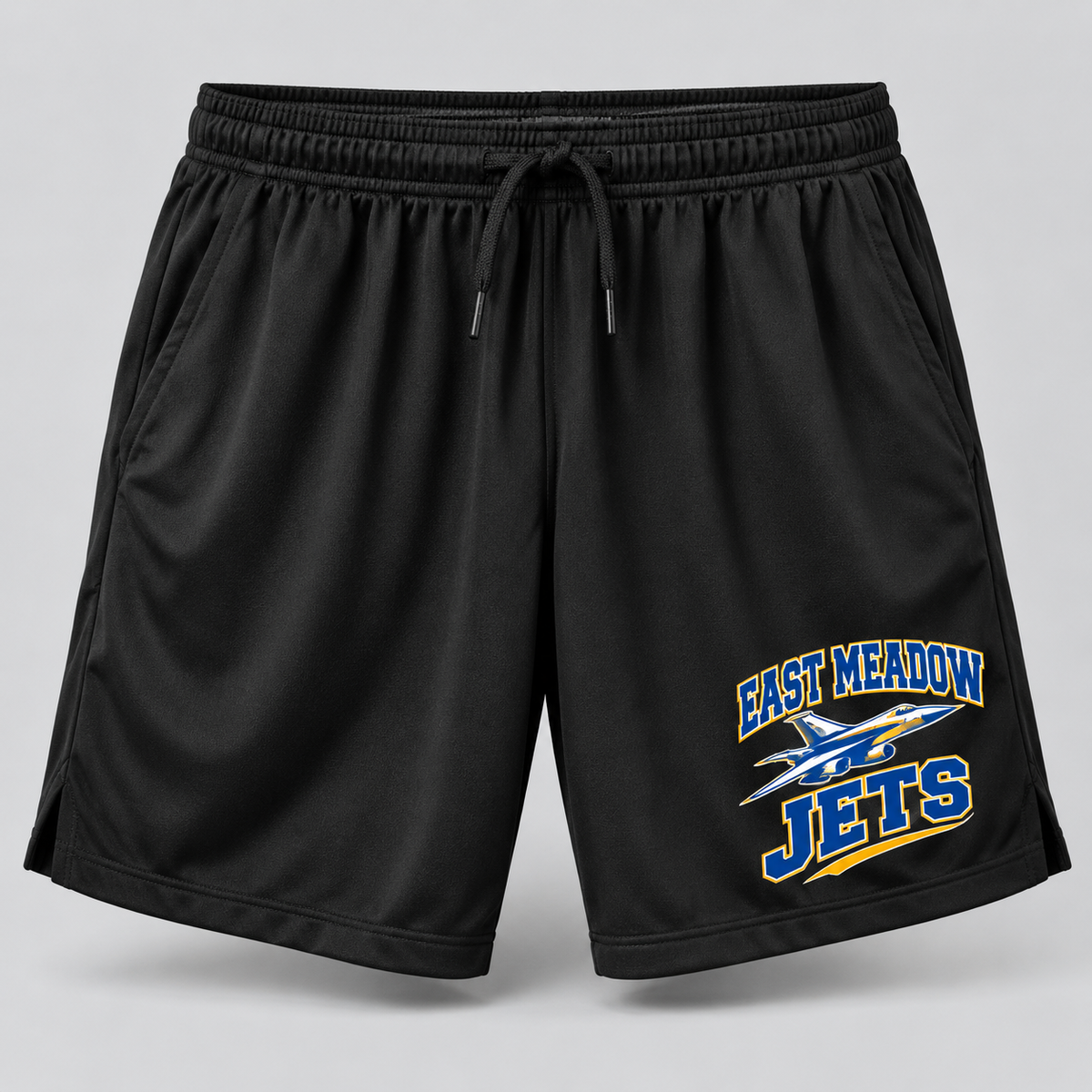 East Meadow Jets Athletic Shorts product mockup