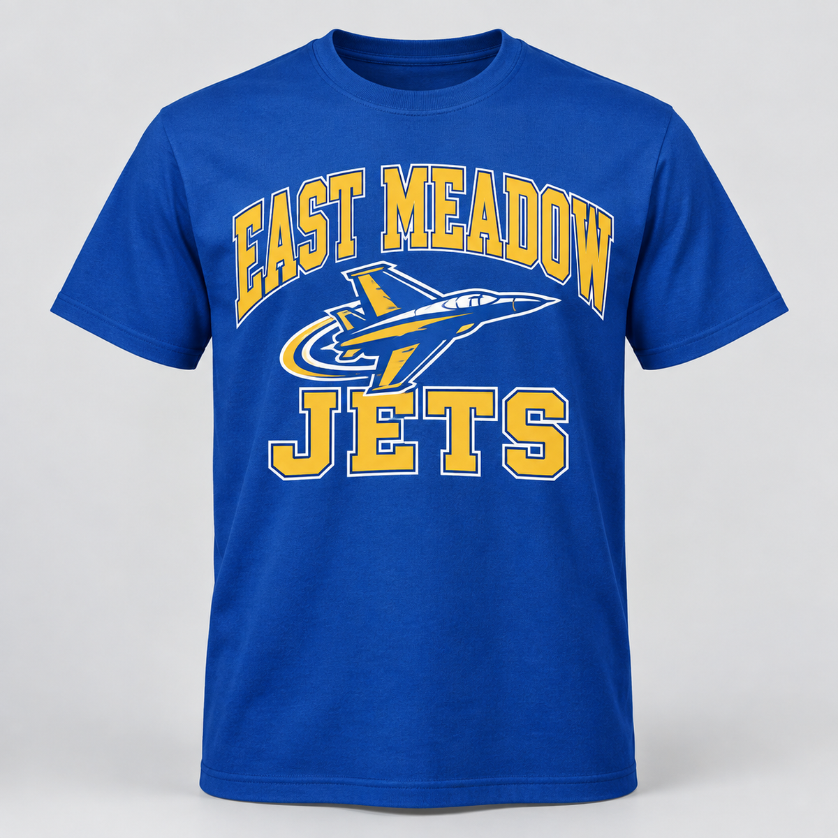 East Meadow Jets Classic Collegiate Tee product mockup