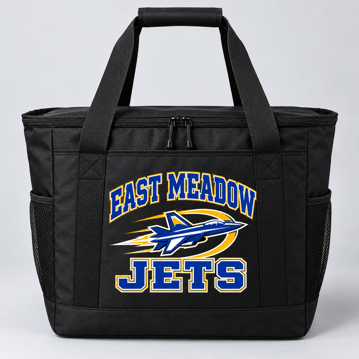 East Meadow Jets Insulated Cooler Tote product mockup