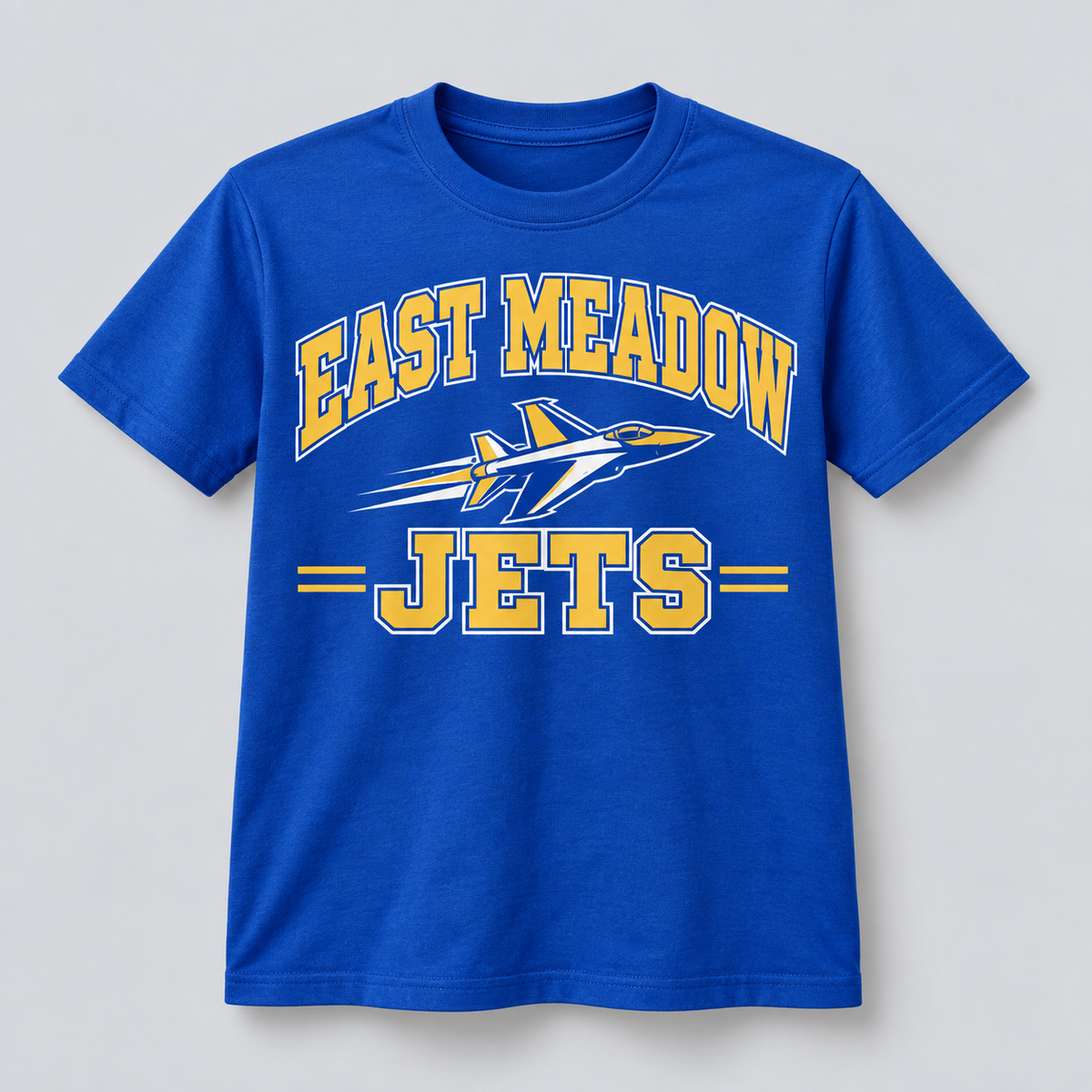 East Meadow Jets Youth Tee product mockup