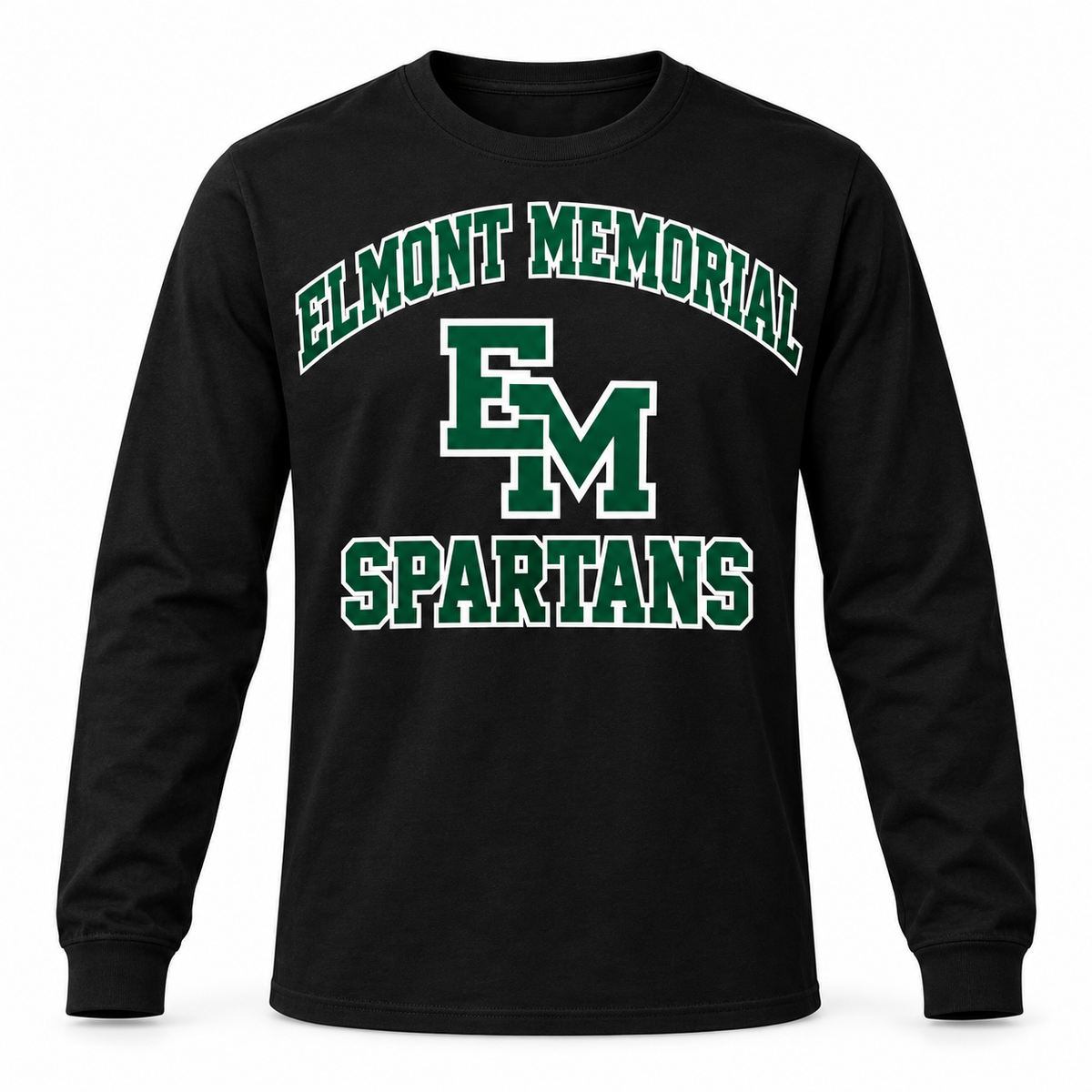 Elmont Memorial Spartans Collegiate Long Sleeve Tee
