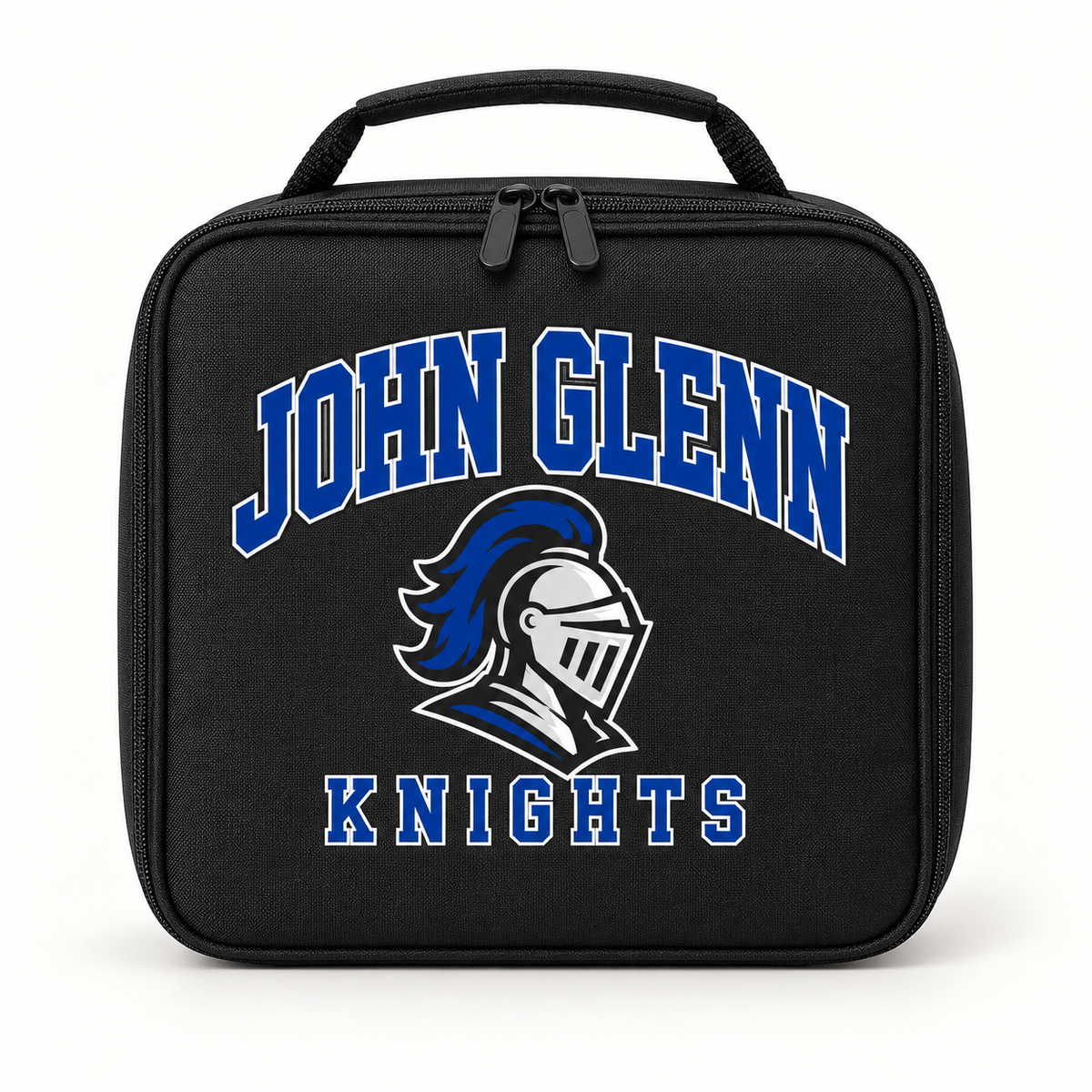 Elwood–John Glenn Knights Campus Lunch Bag — Black
