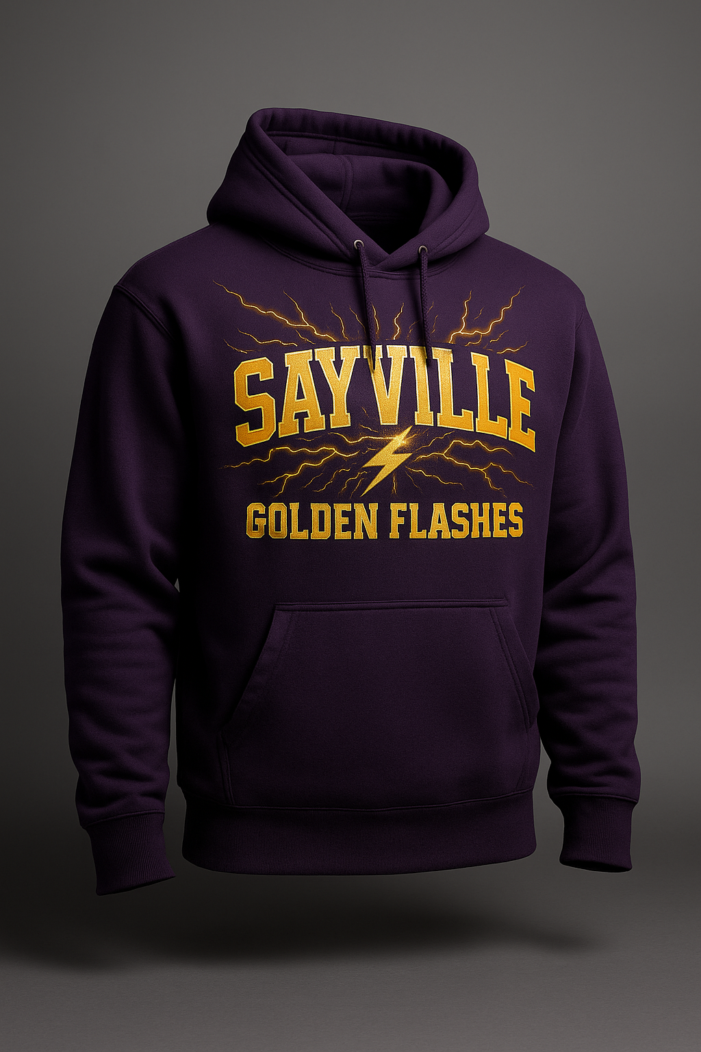 Sayville Golden Flashes Power Surge Hoodie ⚡