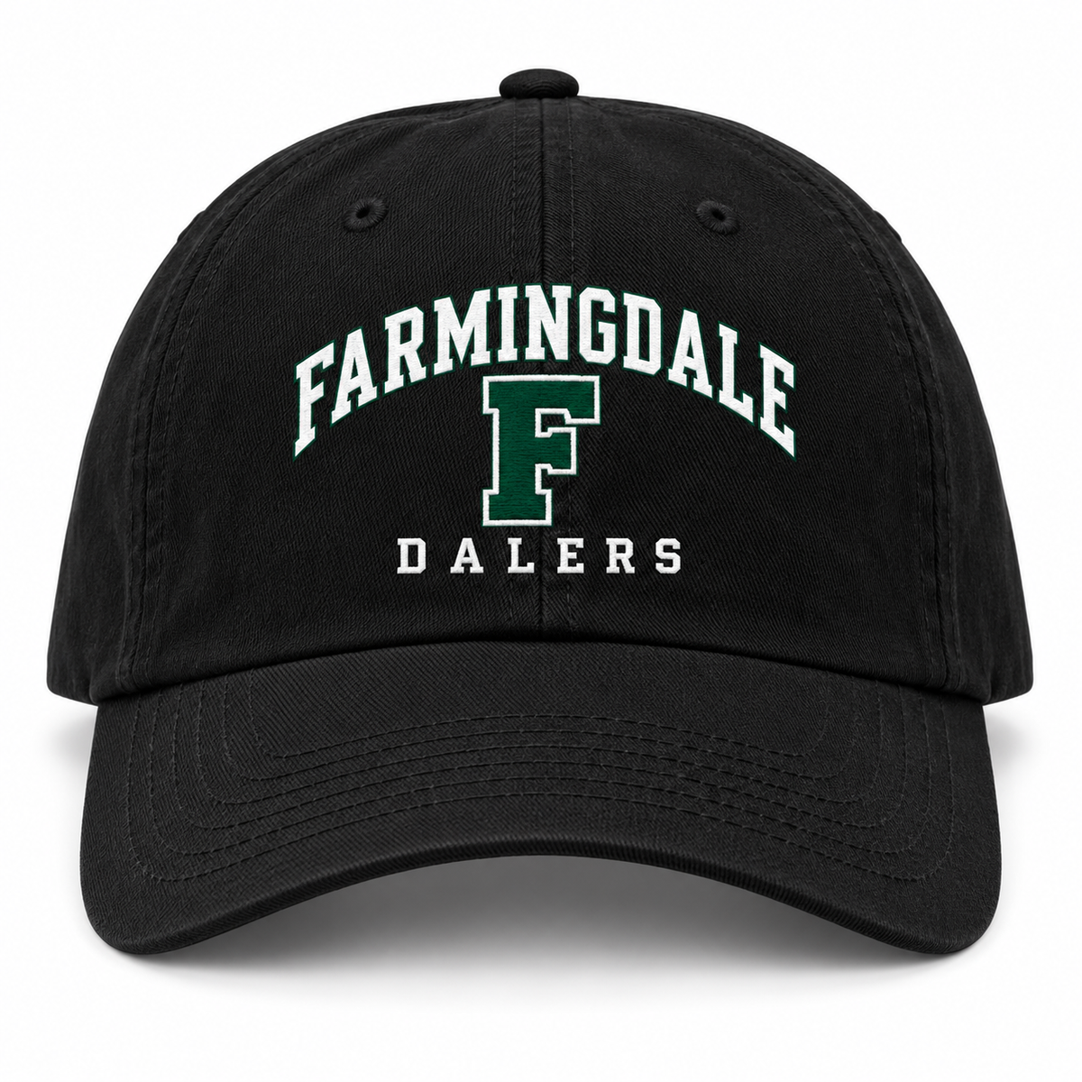 Black Farmingdale Dalers Ivy Classic Baseball Cap