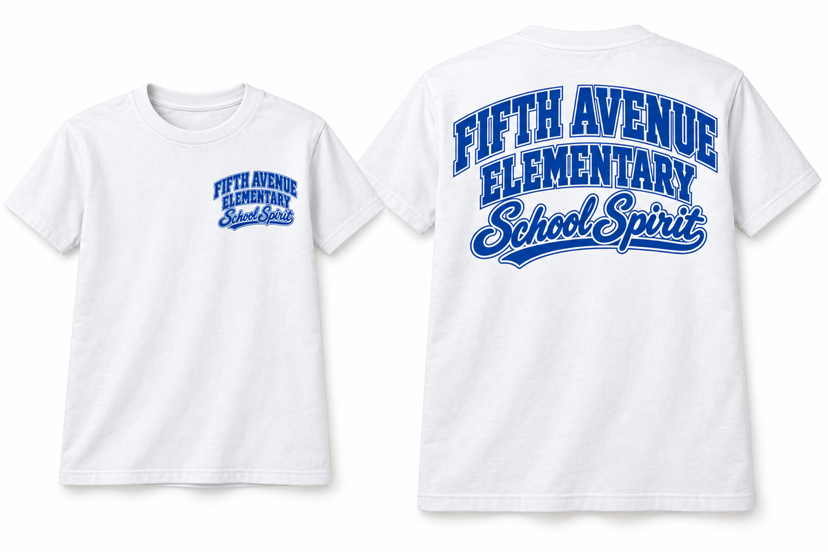 Fifth Avenue Elementary School Spirit Youth T-Shirt