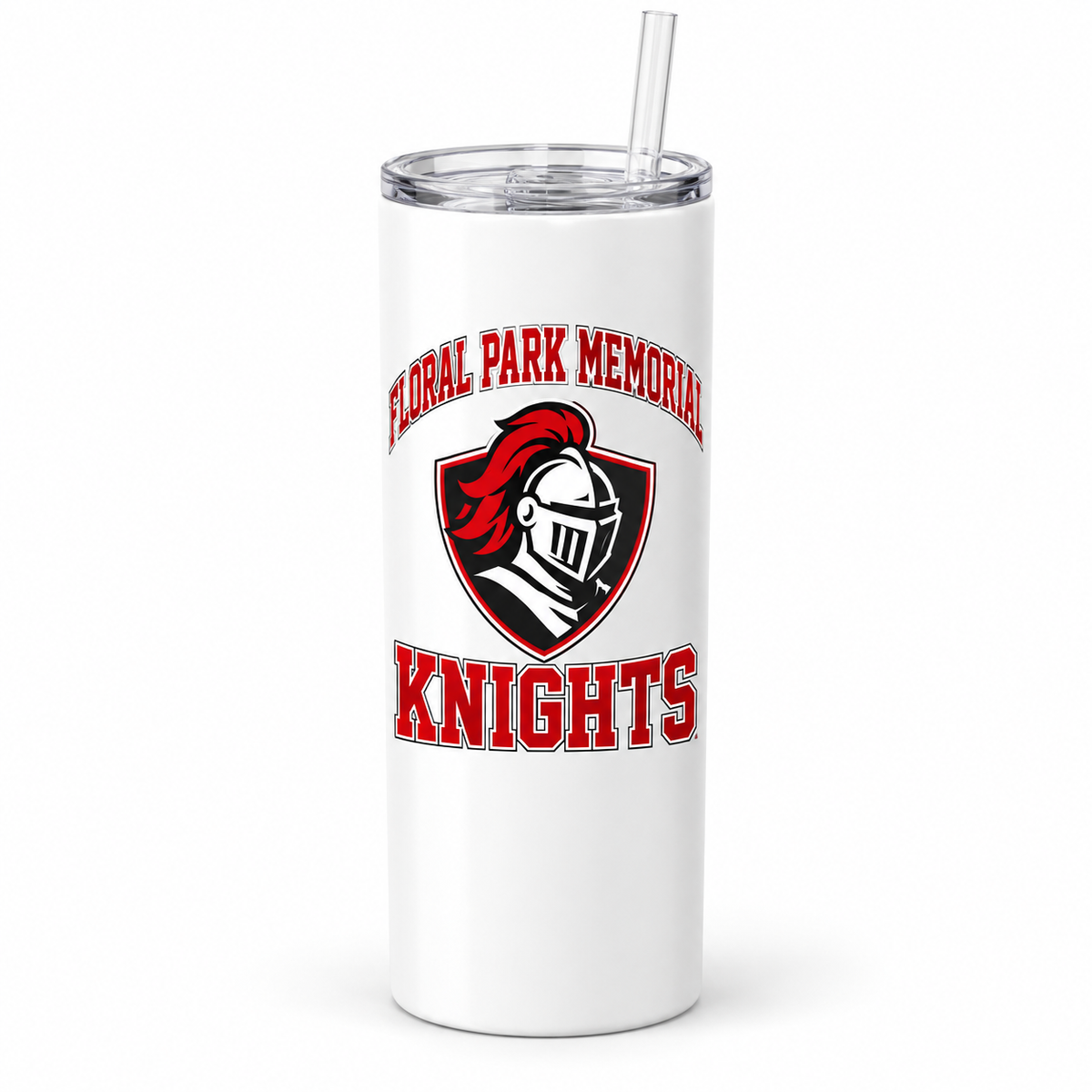 Floral Park Memorial Knights 20 oz Skinny Tumbler