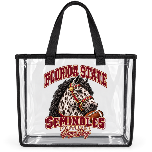Florida State Game Day Clear Tote — product thumbnail