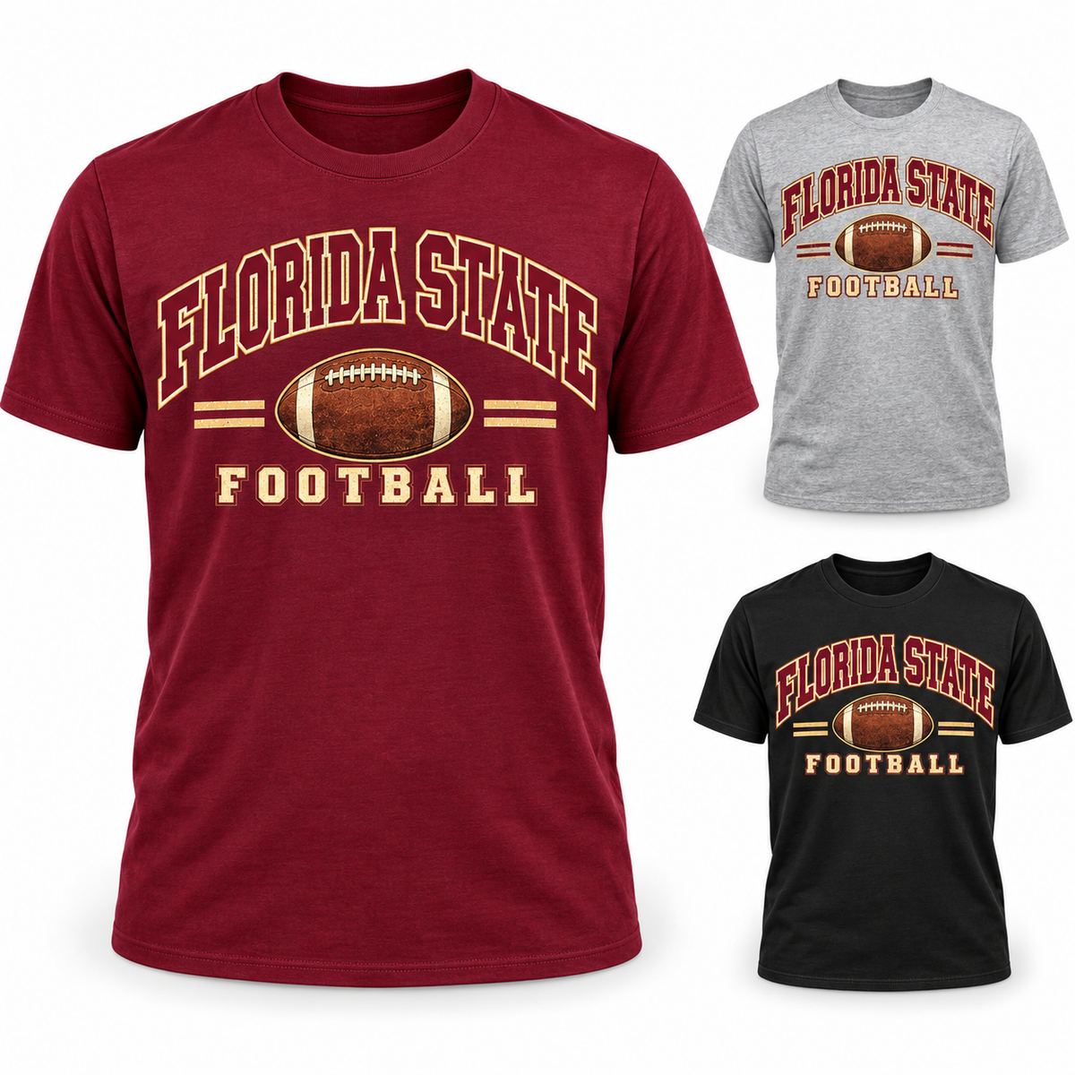 Florida State Heritage Arch Football T-Shirt — product thumbnail