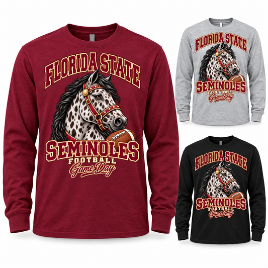 Florida State Mascot Long Sleeve T-Shirt — product thumbnail