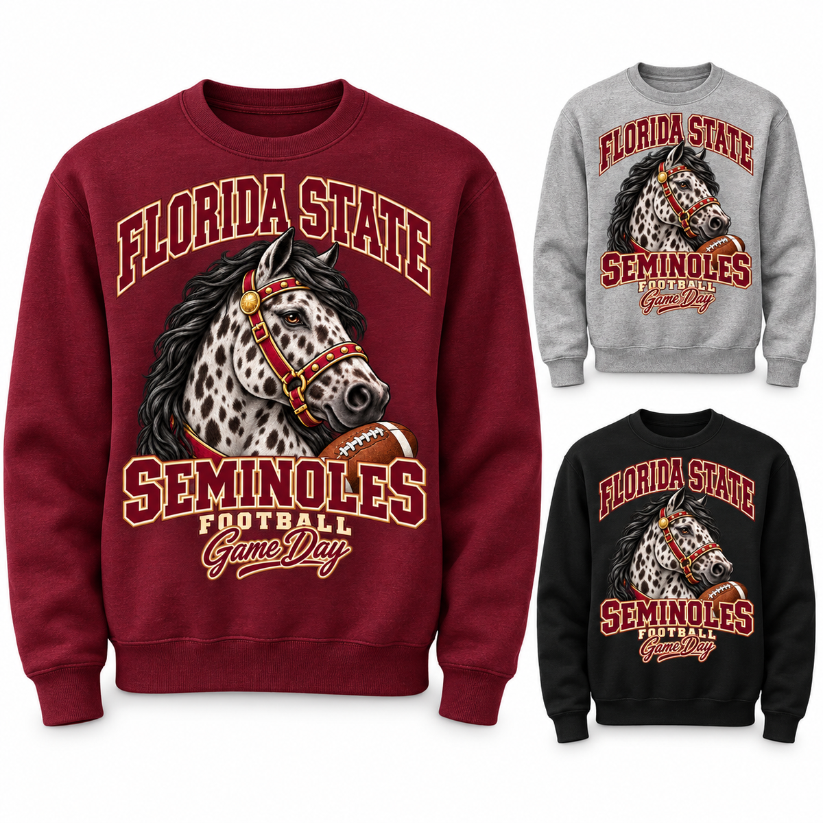 Florida State Varsity Mascot Crewneck Sweatshirt — product thumbnail