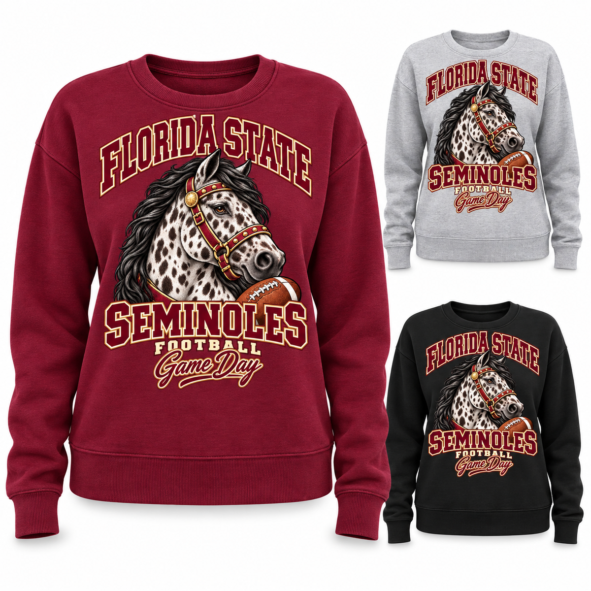 Florida State Women's Mascot Crewneck Sweatshirt — product thumbnail