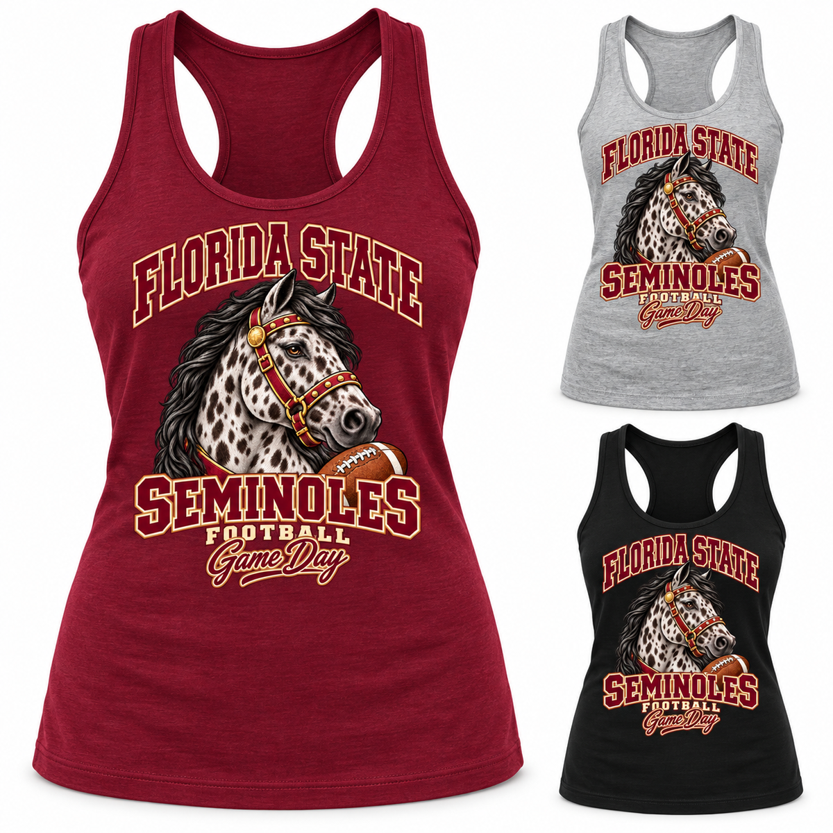 Florida State Women's Mascot Racerback Tank — product thumbnail