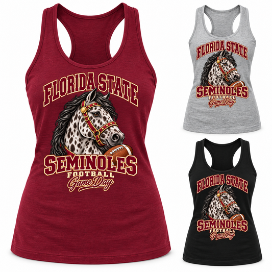 Florida State Women's Mascot Racerback Tank — product thumbnail