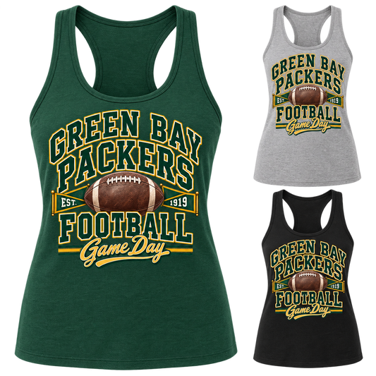 Green Bay Packers Women's Racerback Tank — product thumbnail