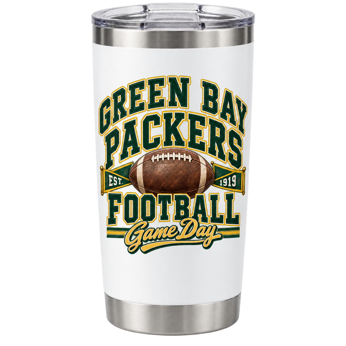 Green Bay Packers Travel Tumbler — product thumbnail