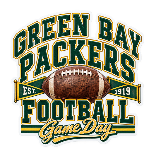 Green Bay Packers Die-Cut Sticker — product thumbnail