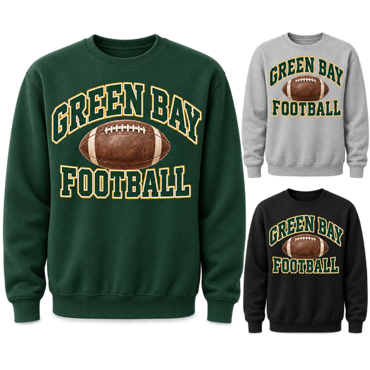 Green Bay Packers Heritage Arch Crewneck Sweatshirt — product thumbnail