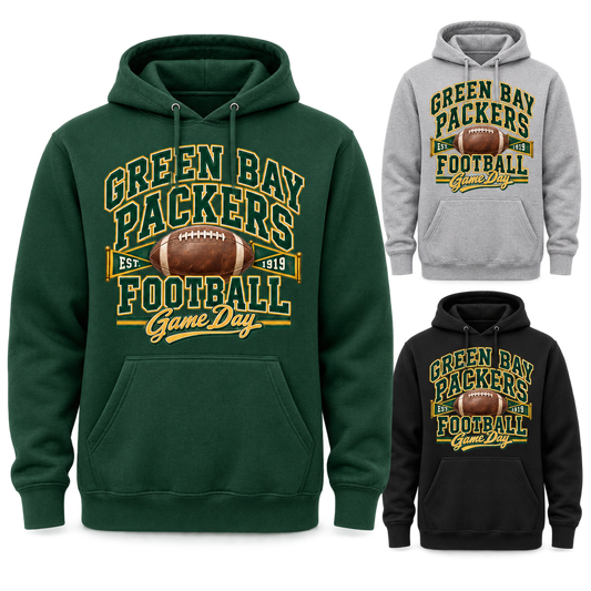 Green Bay Packers Game Day Pullover Hoodie — product thumbnail