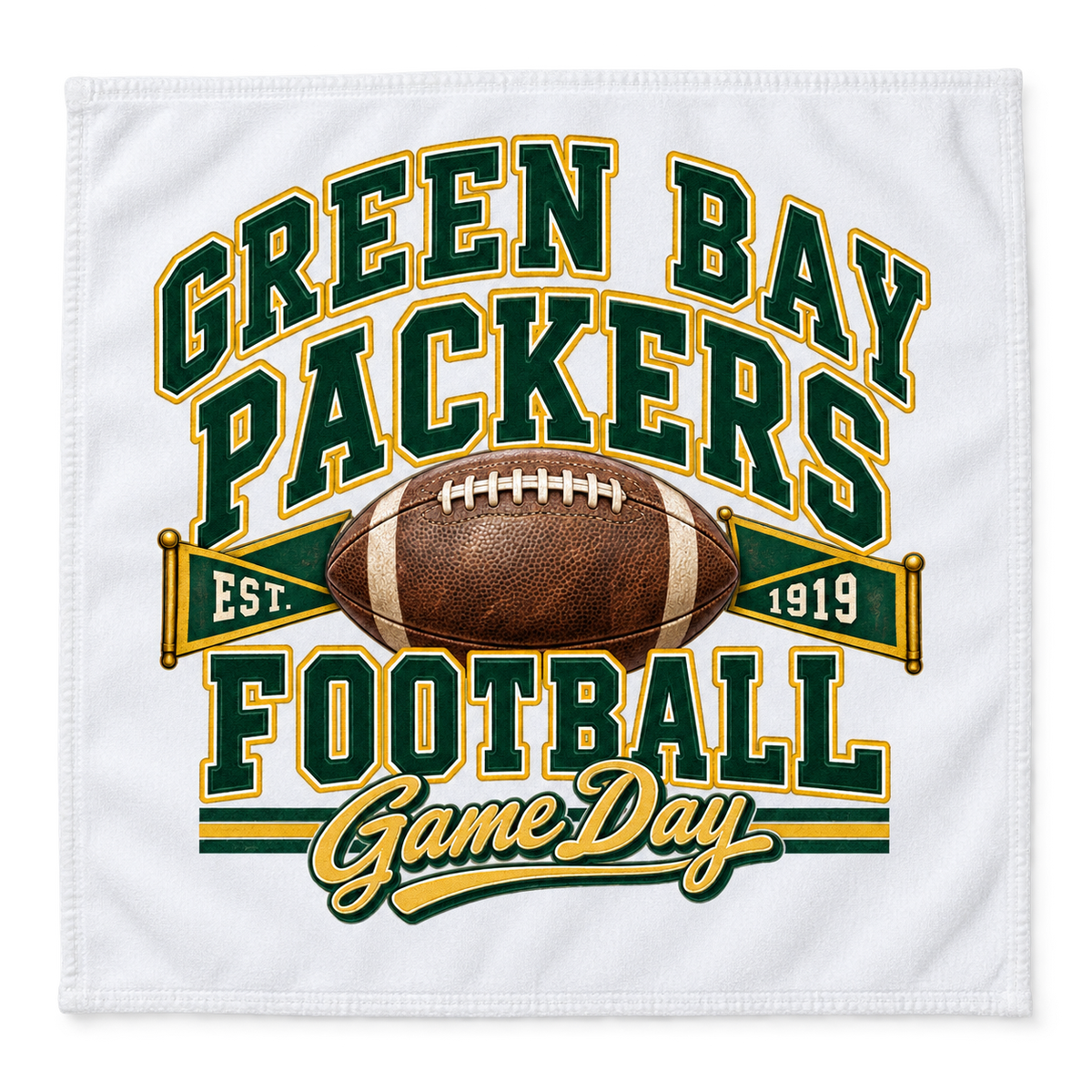 Green Bay Packers Game Day Rally Towel — product thumbnail