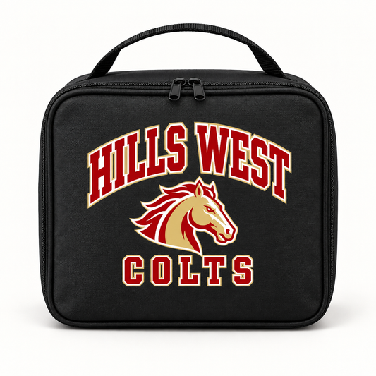 Half Hollow Hills West Colts Campus Lunch Bag — Black