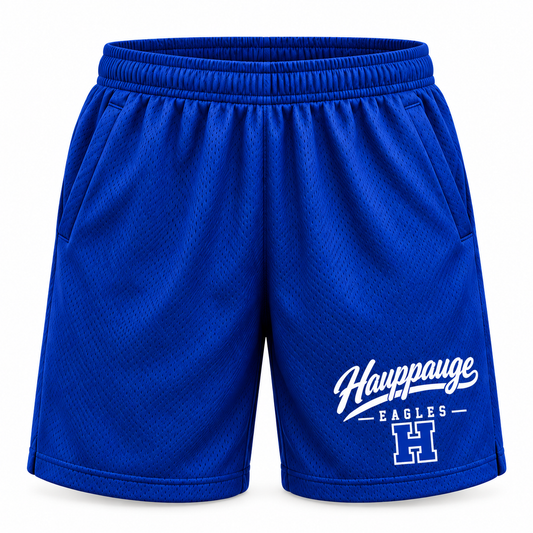Hauppauge Eagles 7-Inch Pocket Athletic Shorts single front view