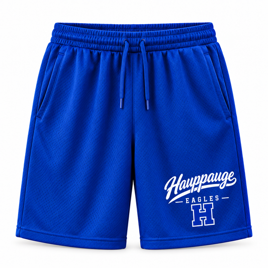 Hauppauge Eagles 9-Inch Pocket Athletic Shorts single front view
