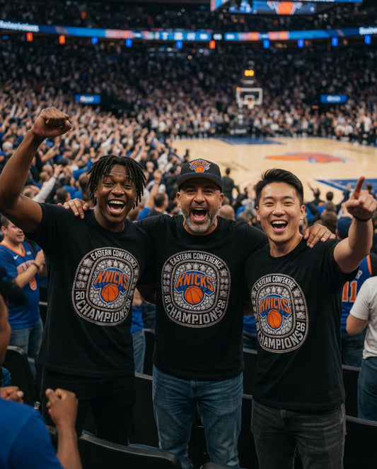 New York Knicks Eastern Conference Champions 2026 Ring Tee