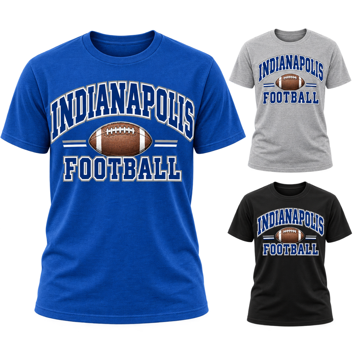 Indianapolis Heritage Arch Football T-Shirt — product thumbnail