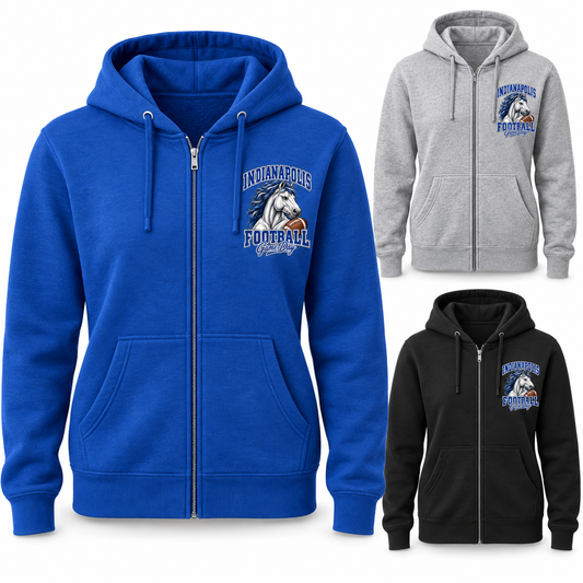 Indianapolis Left-Chest Full-Zip Hoodie — product thumbnail