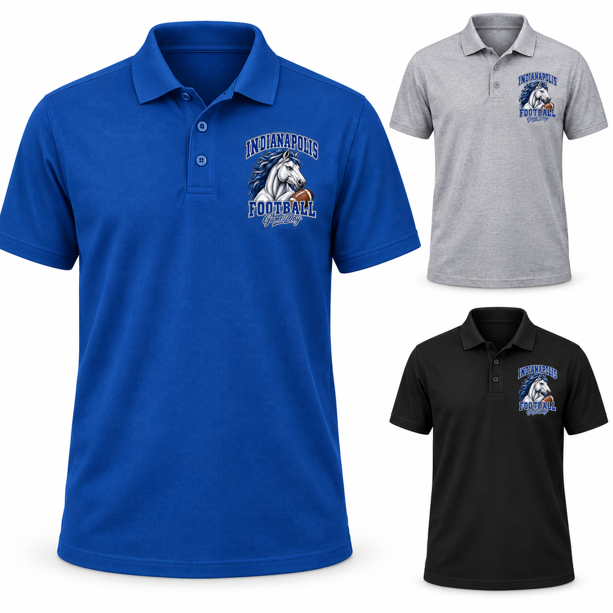 Indianapolis Left-Chest Game Day Polo — product thumbnail