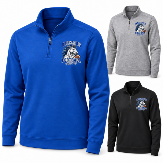 Indianapolis Left-Chest Quarter-Zip Pullover — product thumbnail