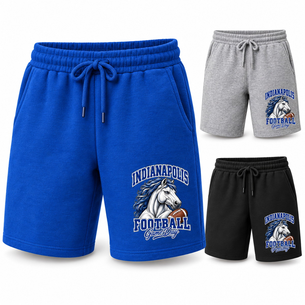 Indianapolis Mascot Fleece Shorts — product thumbnail