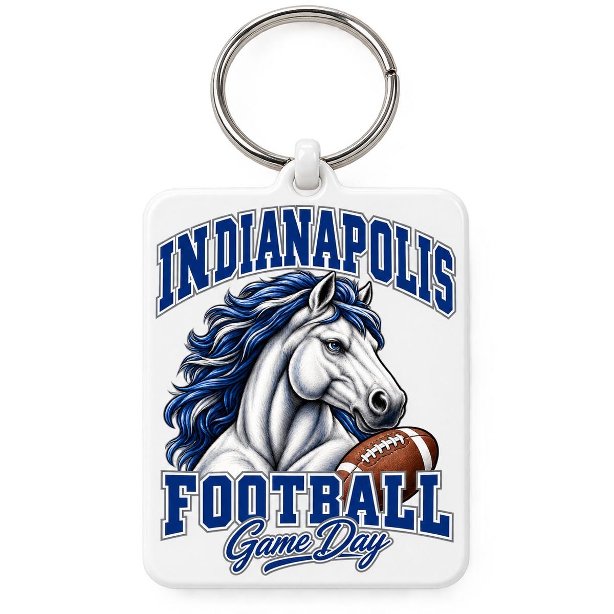 Indianapolis Mascot Game Day Keychain — product thumbnail