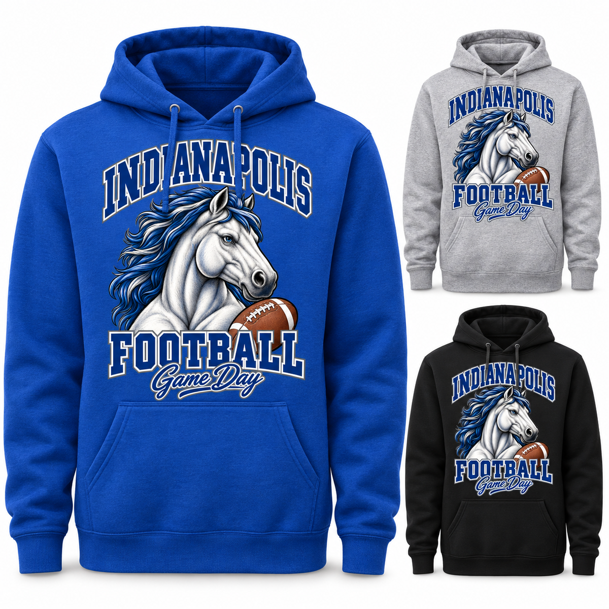 Indianapolis Mascot Game Day Pullover Hoodie — product thumbnail