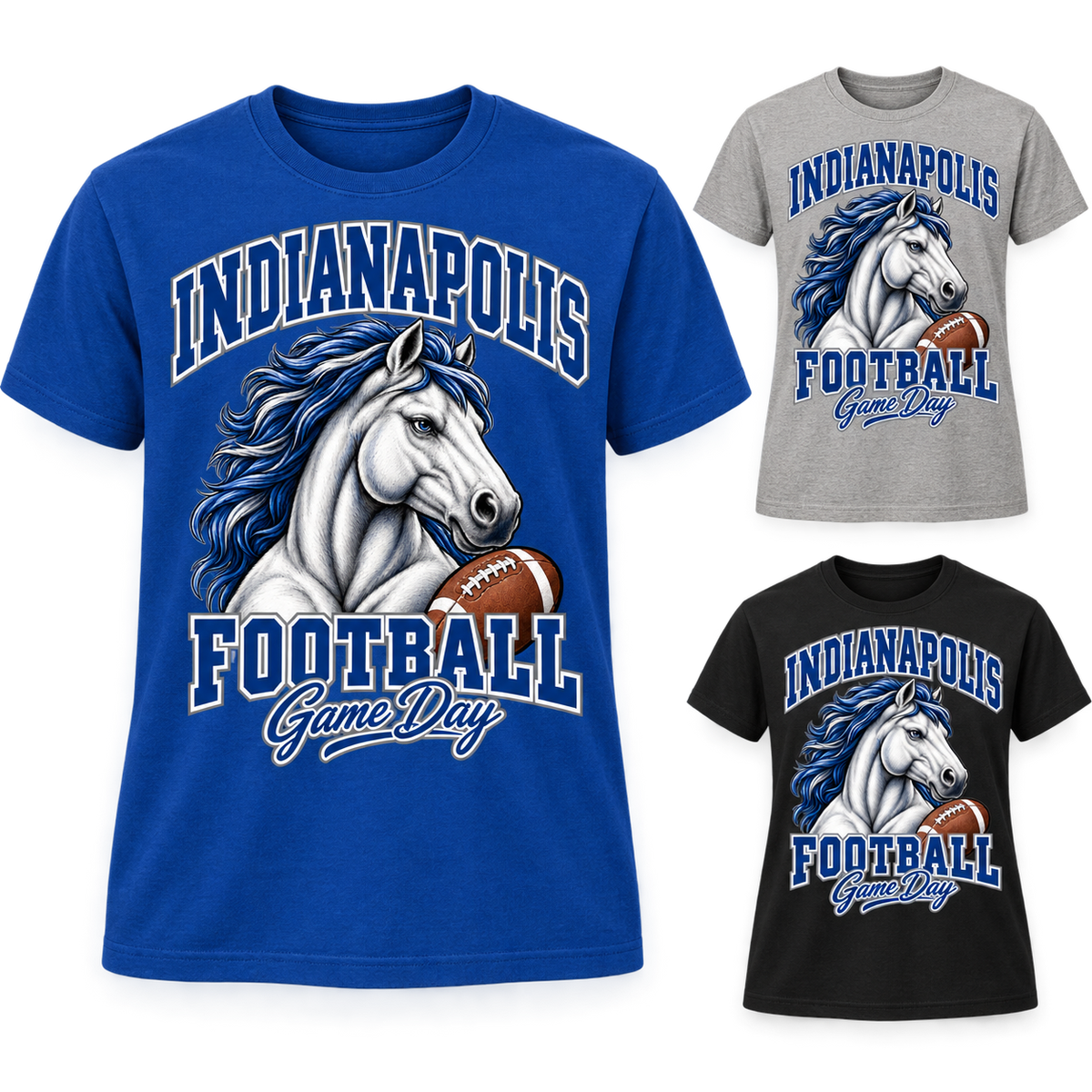 Indianapolis Mascot Game Day T-Shirt — product thumbnail