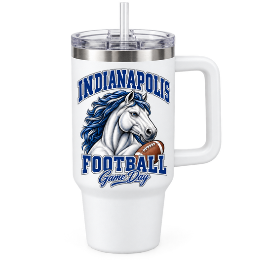 Indianapolis Mascot Handled Tumbler — product thumbnail