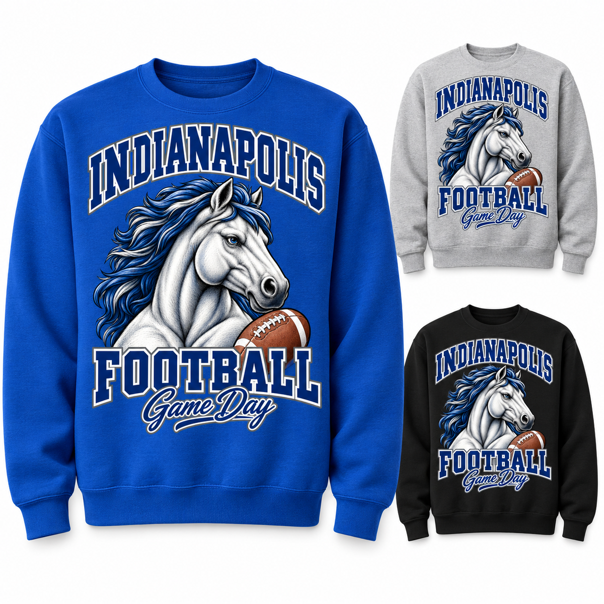 Indianapolis Varsity Mascot Crewneck Sweatshirt — product thumbnail