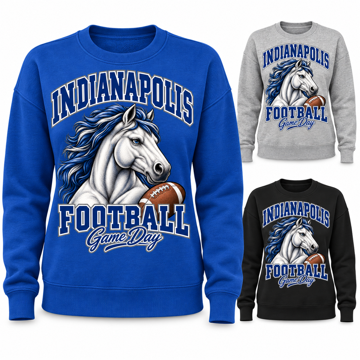 Indianapolis Women's Mascot Crewneck Sweatshirt — product thumbnail