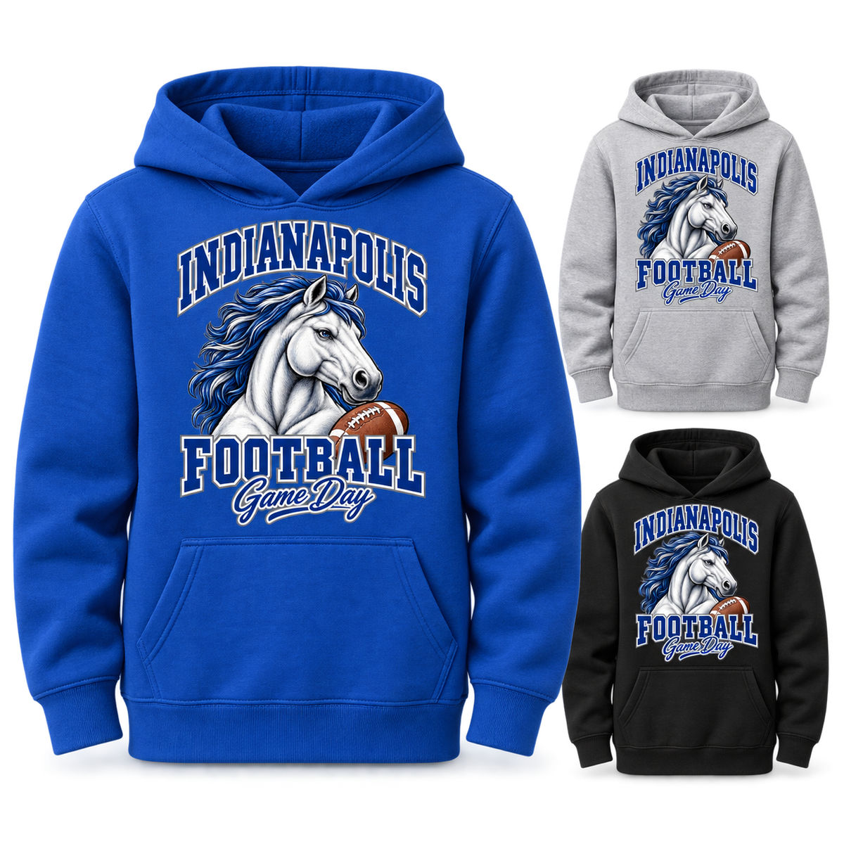 Indianapolis Youth Mascot Pullover Hoodie — product thumbnail