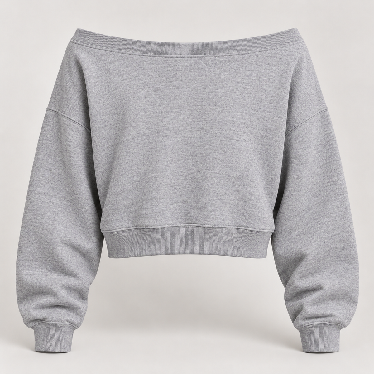 Islip Women's Varsity Wide-Neck Sweatshirt — back