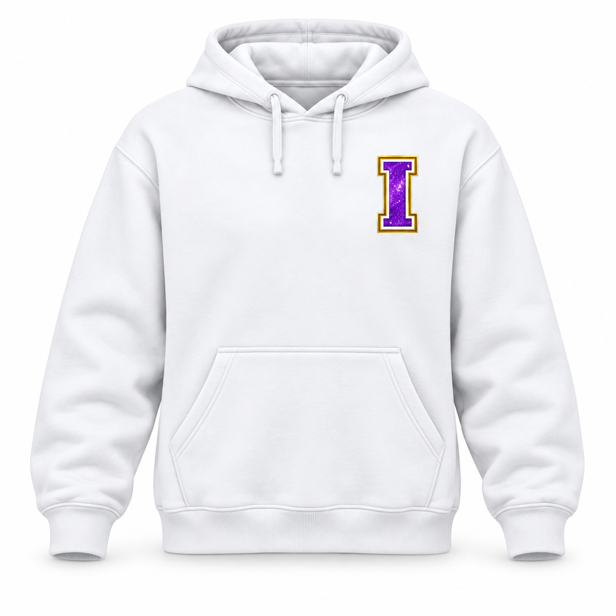 White — front