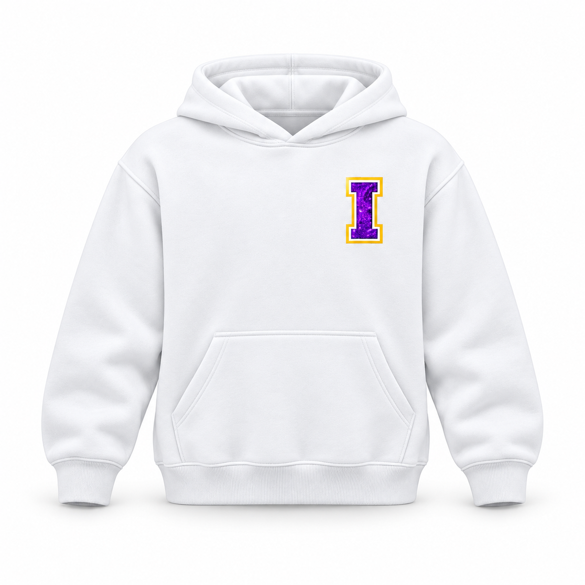 White — front