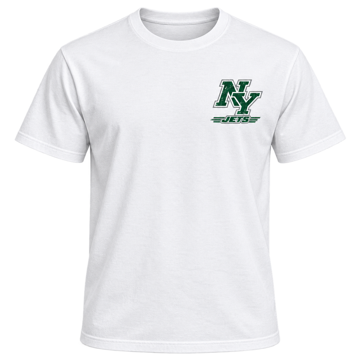 New York Jets chest tee white