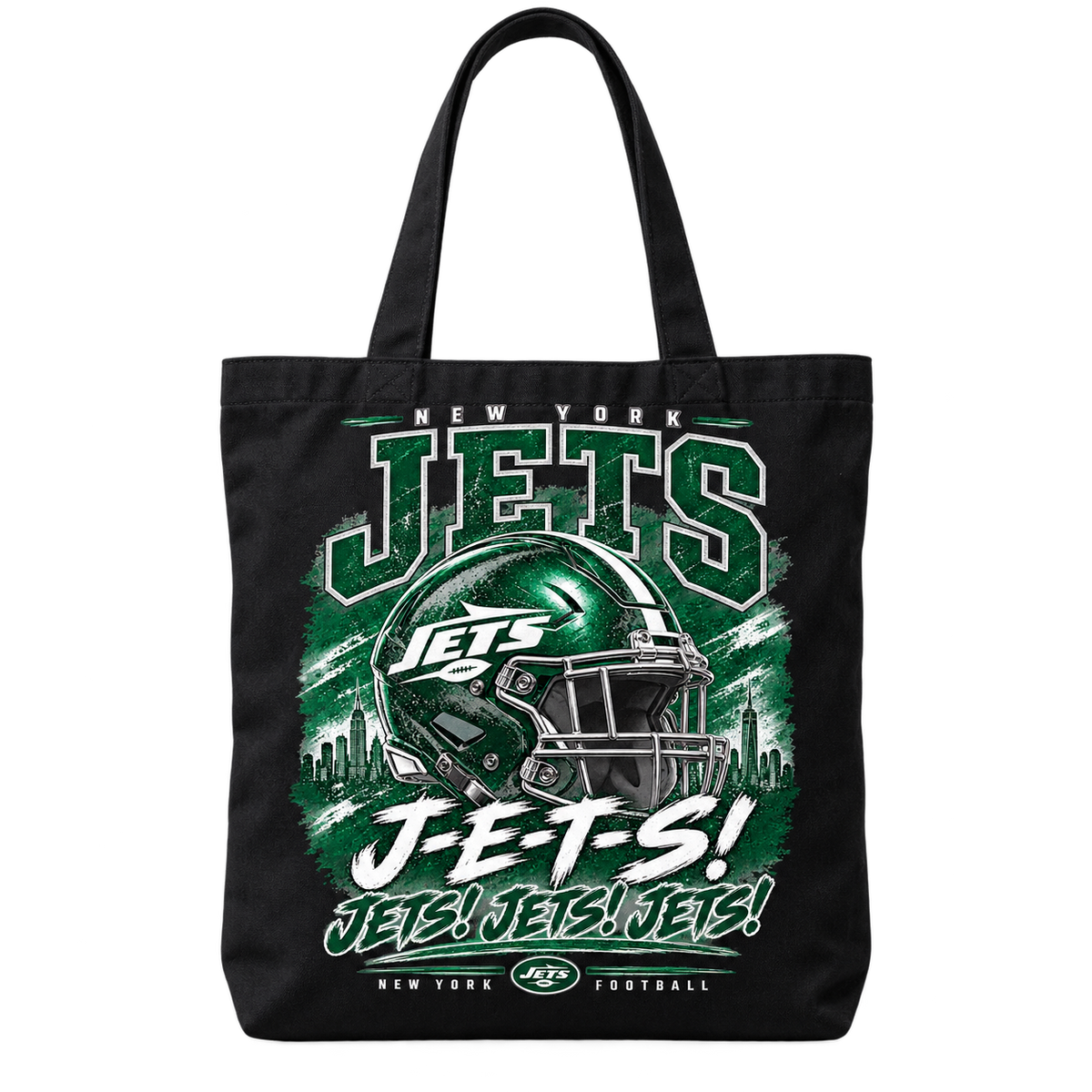 New York Jets Everyday Tote Bag in Black