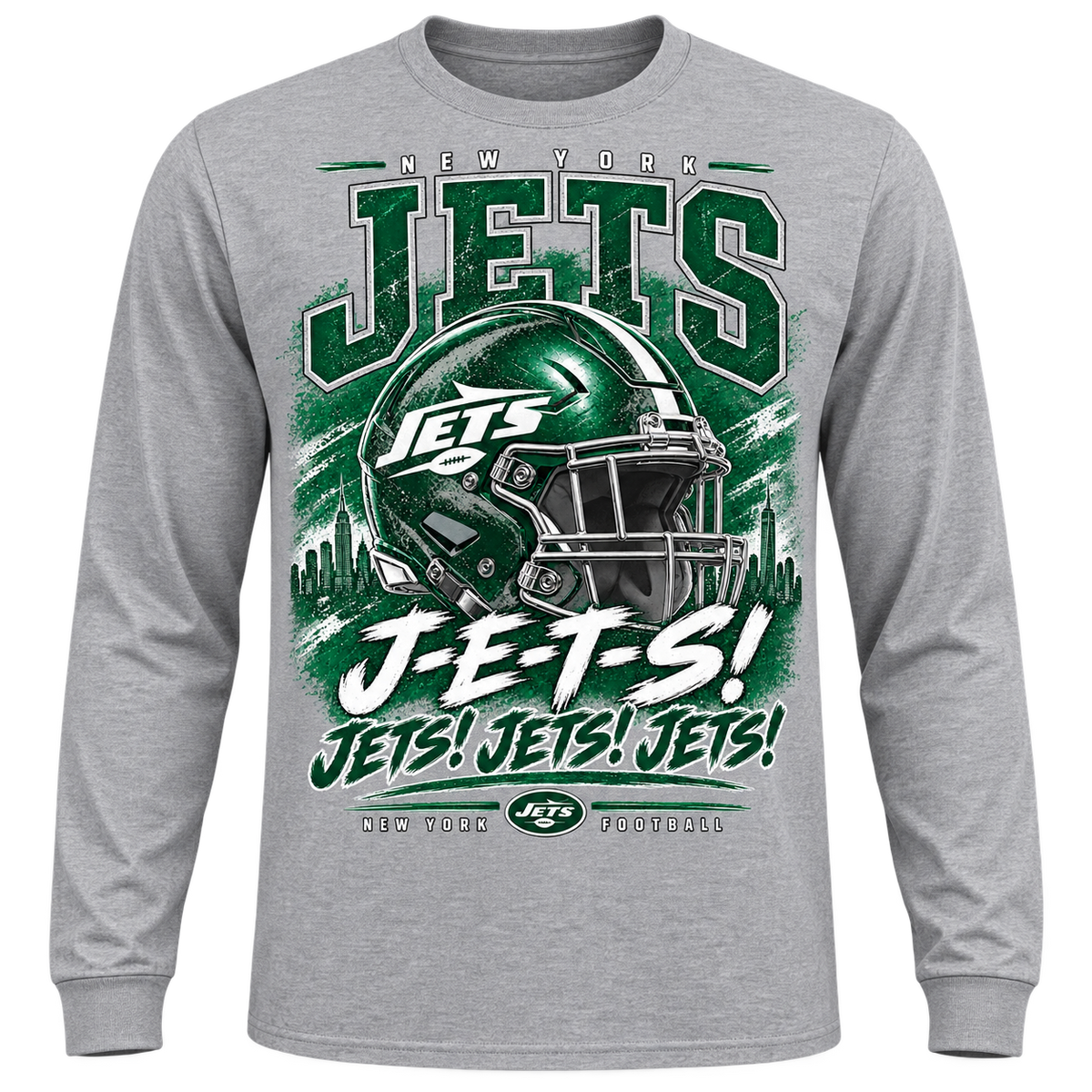 New York Jets ls sport gray