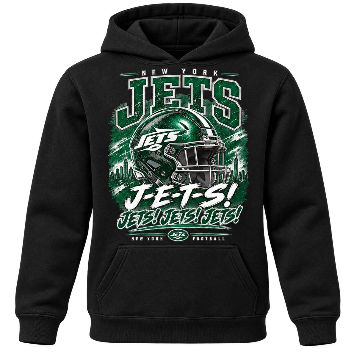 New York Jets youth hoodie black