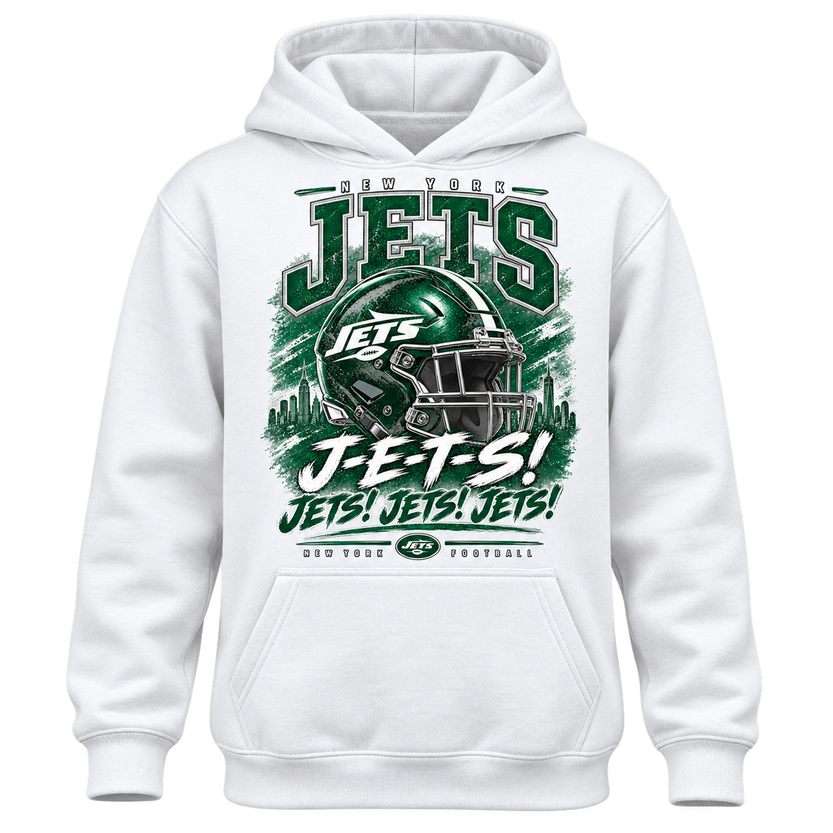 New York Jets youth hoodie white