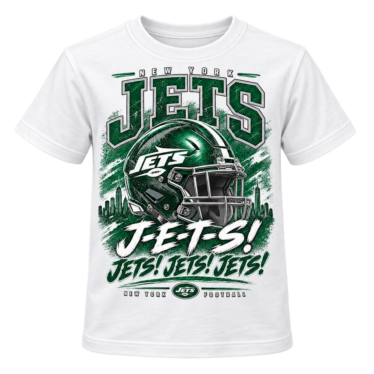 New York Jets youth tee white