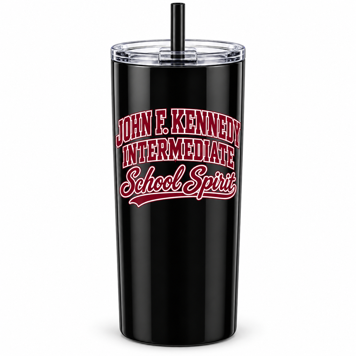 John F. Kennedy Intermediate School Spirit 20 oz Standard Tumbler — exact school-specific artwork