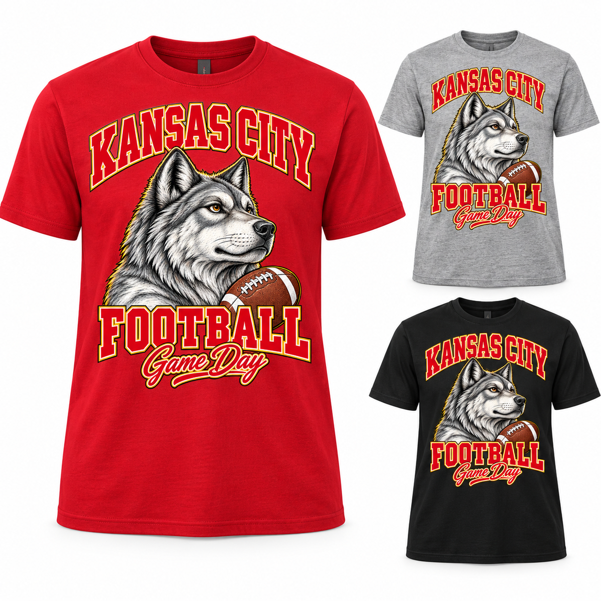 Kansas City Mascot Game Day T-Shirt — product thumbnail